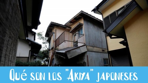 Qué son los «Akiya» japoneses