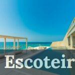 Architectural Photography of Gray Granite Swimming Pool and Outdoor Lounge at Beach Side
