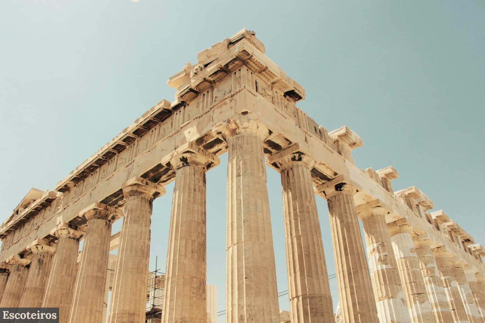 low angle photography of The Parthenon, Greece